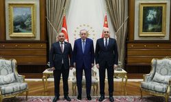 Cumhurbaşkanı Erdoğan, Kırgızistan Meclis Başkanı Turgunbek uulu'yu kabul etti