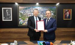 Denizli OSB Vakfından PAÜ İnme Merkezime tomografi cihazı bağışı