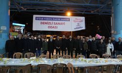 Denizli Sanayi Odasının iftar sofrası Fatih Mahallesi'nde kuruldu