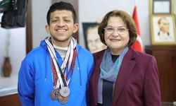 Didim'in özel sporcusundan 'Milli' başarı