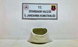 Diyarbakır'da 38 kilo esrar ele geçirildi