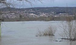 Edirne'de taşkın riski merkezde azaldı, yayılım Subaşı ve köylere kaydı