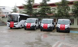 Edremit Belediyesi 8 yeni aracı hizmete sundu