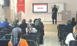 Elazığ'da kadına yönelik şiddetle mücadele eğitimi verildi