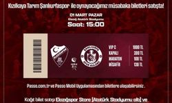 Elazığspor - Şanlıurfaspor maç biletleri satışta