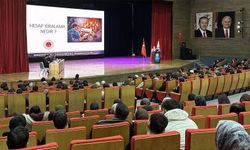 Erzincan'da siber suçlara karşı bilgilendirme paneli düzenlendi