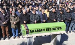 Feci kazada ölen karı koca yan yana toprağa verildi