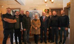 Gazeteciler Keşir ve Özlü'yü ağırladı