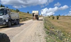 Gerze'de köylerin altyapısı güçlendirildi