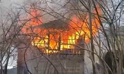 Giresun'da köy evinde çıkan yangında bir kişi hayatını kaybetti