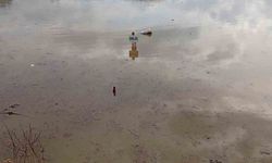 Göletler son yağışlarla doldu