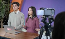 'Haberimiz Olsun Projesi' kapsamında genç öğrenciler ekran karşısına çıkıyor