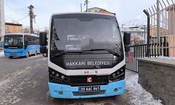 Hakkari'de toplu taşıma ücretlerine zam