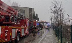 Hastane yemekhanesinde yangın paniği... Çok sayıda ekip sevk edildi