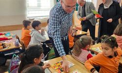 Hisarcık Atatürk İlkokulu'ndan 'Bir Okul Bir Kitap Kardeşliği' projesi