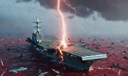 İran Devrim Muhafızları Ordusu'ndan ABD uçak gemisini hedef alan paylaşım