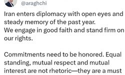 İran Dışişleri Bakanı Arakçi'den ABD'ye: 'Eşitlik ve karşılıklı saygı söylemden ibaret değildir, zorunluluktur'