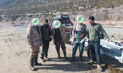 Isparta'da av koruma denetimlerinde 3 avcıya idari işlem