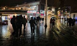 İstanbul'da sağanak yağış etkili oluyor