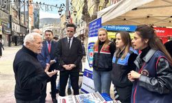 Karabük'te dolandırıcılığa karşı bilgilendirme stantları kuruldu