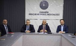 Karabük'te gençlik ve spor çalışmaları masaya yatırıldı
