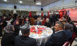 Karaman'da şehit yakınları ve gaziler 'Büyük Aile Sofrası'nda buluştu