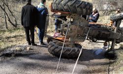 Karaman'da traktör kazası: 1 ölü, 1 yaralı