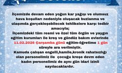 Karlıova'da eğitime 1 gün ara