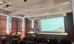 Kars'ta ortaokul öğrencilerine organik tarım eğitimi verildi