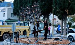 Kavşak düzenleme çalışması tamamlandı