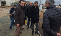 Kaymakam Algın, köylerde incelemelerde bulundu