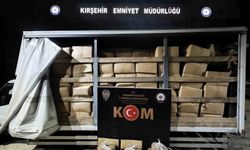 Kırşehir'de 3,4 ton kaçak tütün ele geçirildi