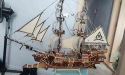 Konuşma ve işitme engelli vatandaş, atıkları sanata dönüştürüyor