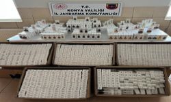 Konya'da 2 bin 500 adet kaçak parfüm ele geçirildi