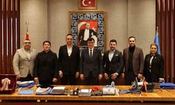 Kütahya Belediye Başkanı Eyüp Kahveci, Kütahya Galatasaraylılar Derneği yönetimini ağırladı