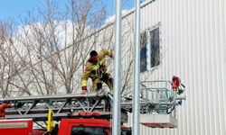 Kütahya OSB İtfaiye Ekibi'nden yangın ve kurtarma tatbikatı