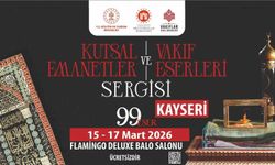 Kutsal emanetler Kadir Gecesi Kayseri'de