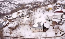 Malatya'da yoğun kar yağışı vatandaşları sevindirdi