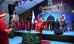'Mehterin nefesi, Ramazan'ın sesi' Osmaniye'de sokakları şenlendirdi