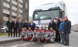 Melikgazi'nin yardım eli yine Gazze'ye uzandı