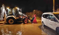 Menteşe Belediyesi ekipleri gece boyunca mesai yaptı