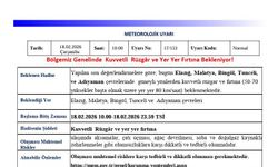Meteorolojiden 5 il için kuvvetli rüzgar ve fırtına uyarısı