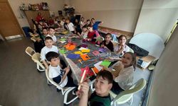 Minik öğrenciler mutfak ve tasarım atölyelerinde deneyim kazandı