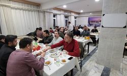 Müftülük personelleri iftarda bir araya geldi
