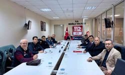 Muğla'da Acil Çağrı hizmetlerinde Şubat ayı toplantısı yapıldı
