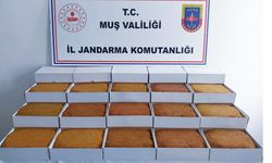 Muş'ta 45 kilo kaçak tütün ele geçirildi