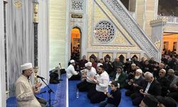 Muş'ta Berat Kandili'nde camiler doldu taştı