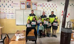 Muş'ta jandarmadan çocuklara trafik eğitimi