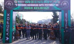 Namangan Otomobil Festivali'ne büyük ilgi