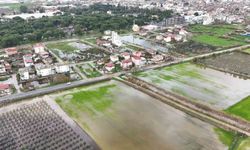 Nazilli'de mahalle sular altında kaldı, ekipler anında müdahale etti